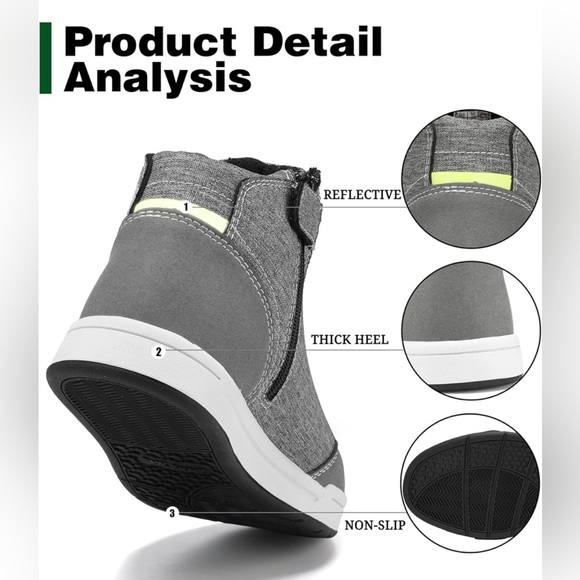 IRON JIA'S Motorcycle Shoes Men Streetbike sz 8.5. - Picture 4 of 8